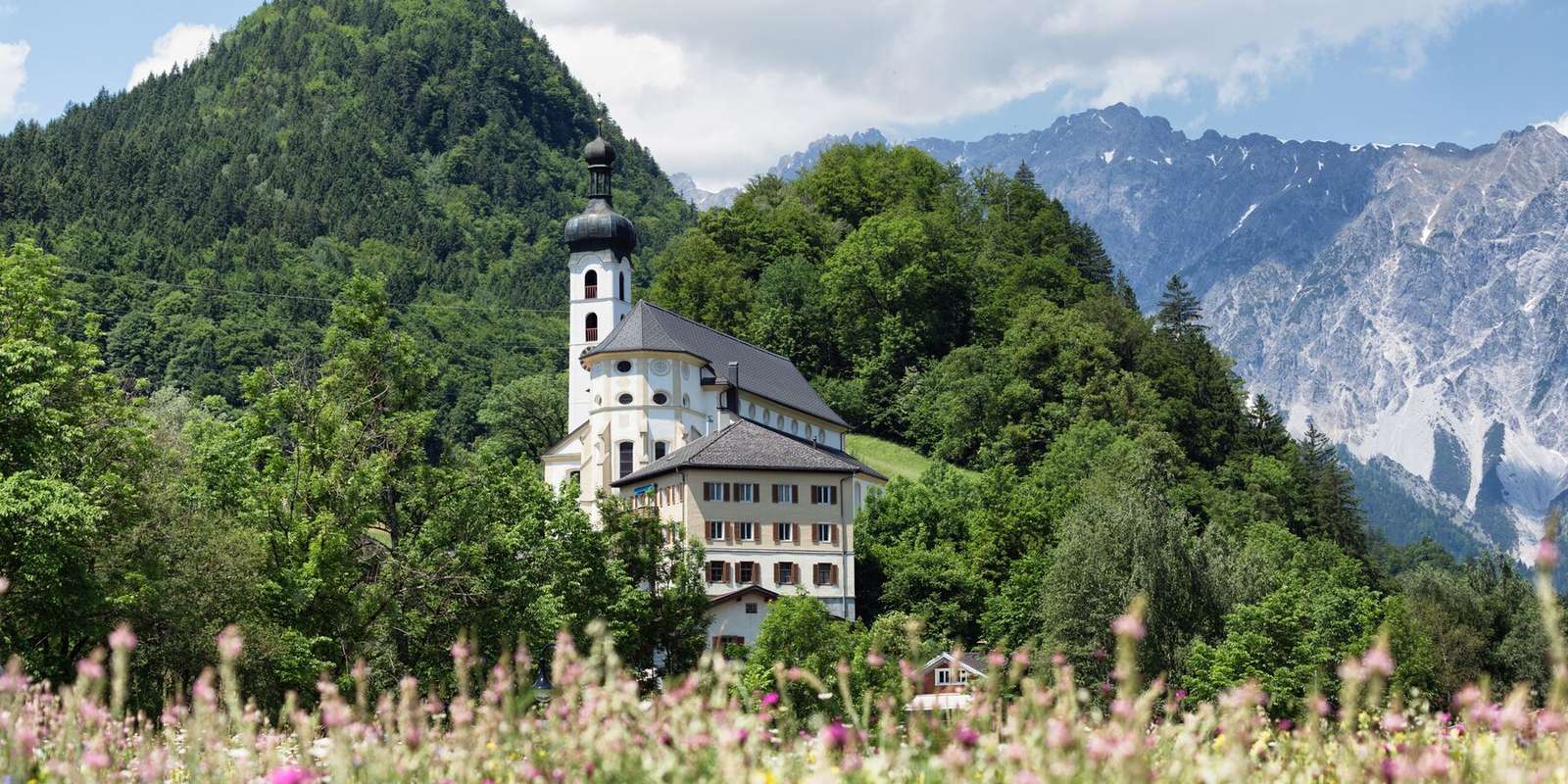 Schruns Vorarlberg Österrike Pussel online