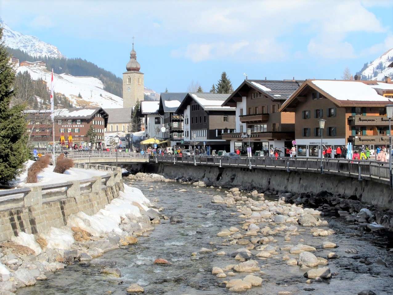 Lech am Arlberg Vorarlberg Austria puzzle online