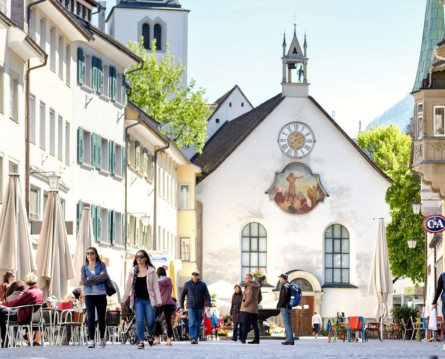 Feldkirch Vorarlberg Österrike Pussel online