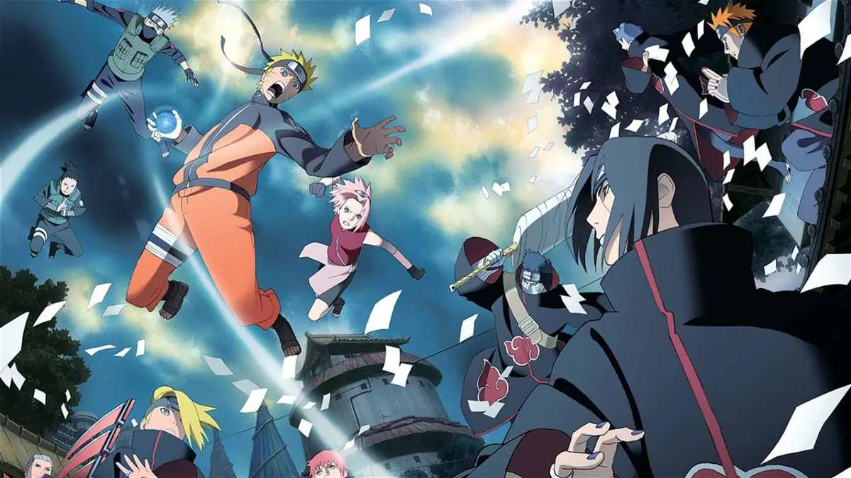 Naruto Shippuden online puzzle