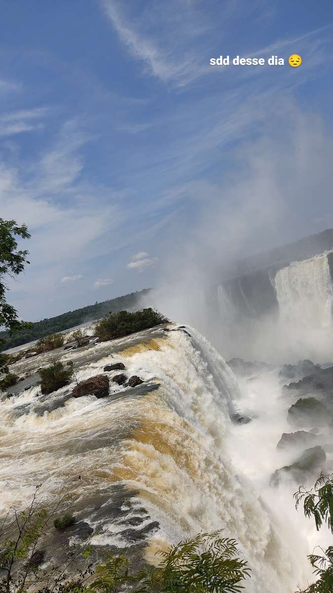 As cataratas do Iguaçu puzzle online