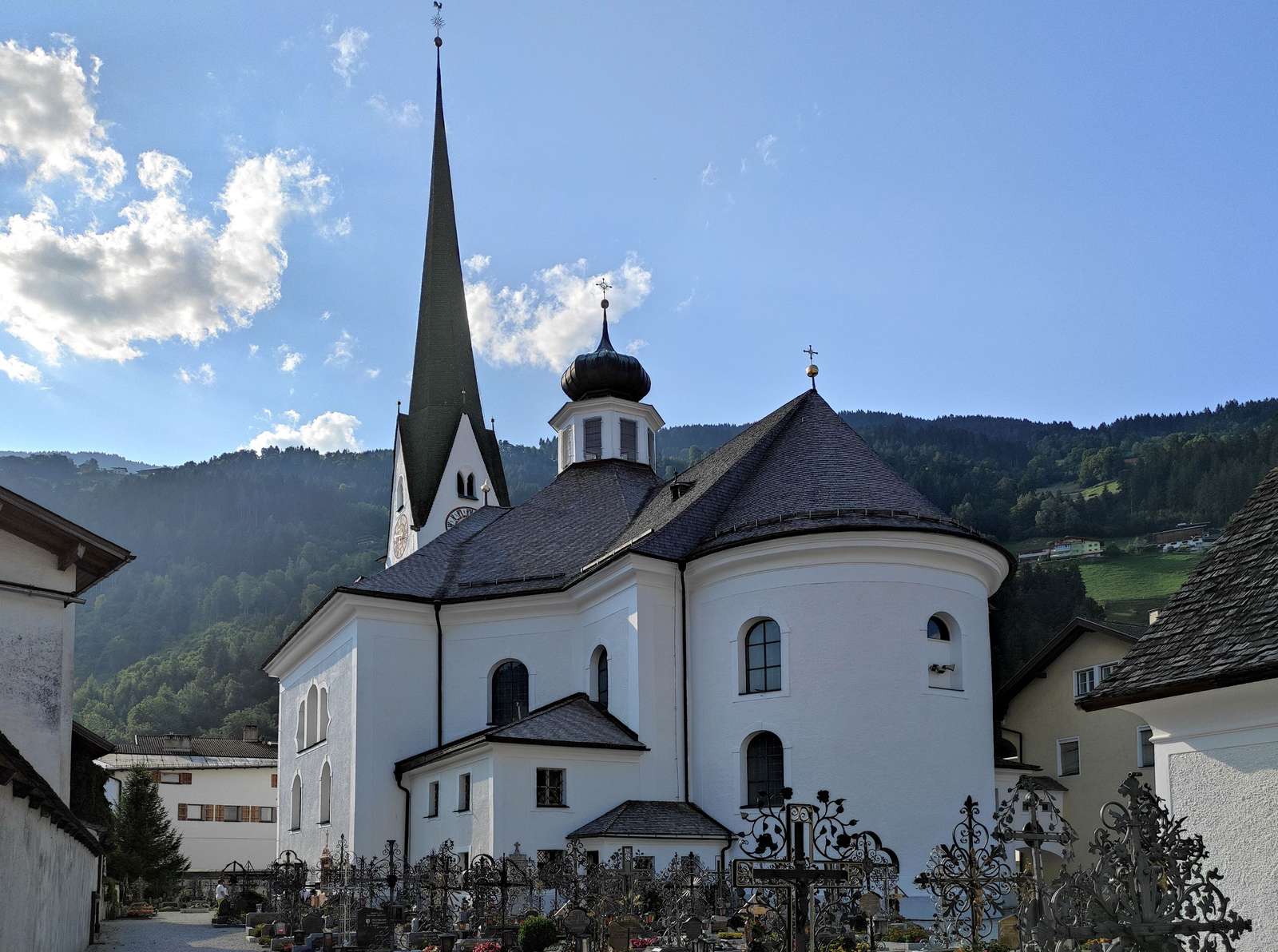 Zell am Ziller Tirol Österreich Online-Puzzle