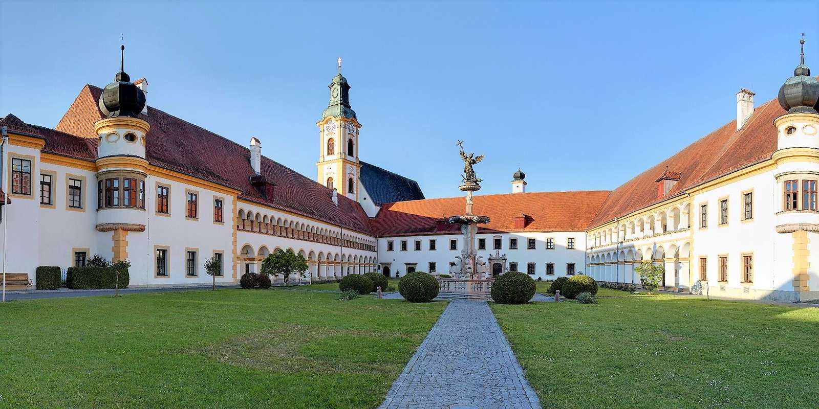 Abadia de Reichserberg Tirol Áustria puzzle online