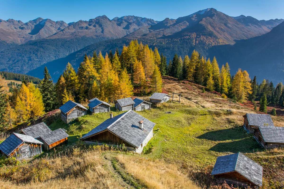 Durrichalpe hegység Tirol Ausztria kirakós online