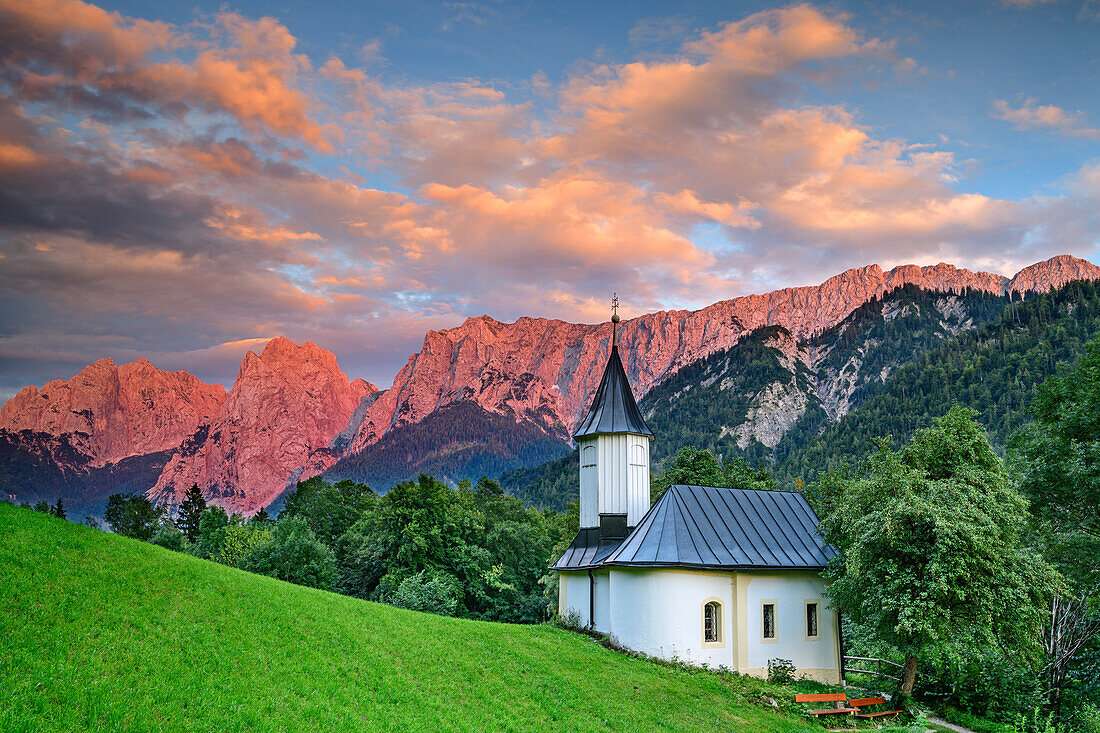 Antoniuskapel Wilder Kaiser Tirol Oostenrijk legpuzzel online