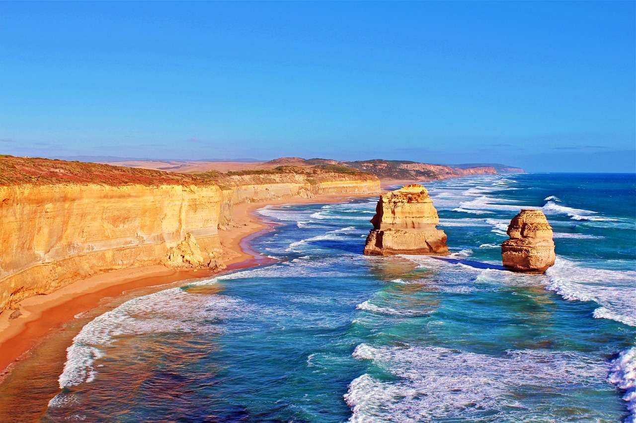Австралія, пляж пазл онлайн
