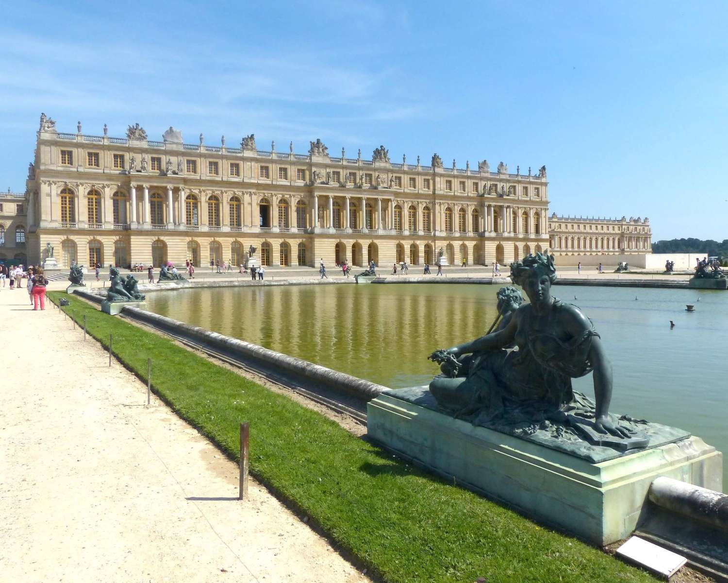 Slottet i Versailles pussel på nätet