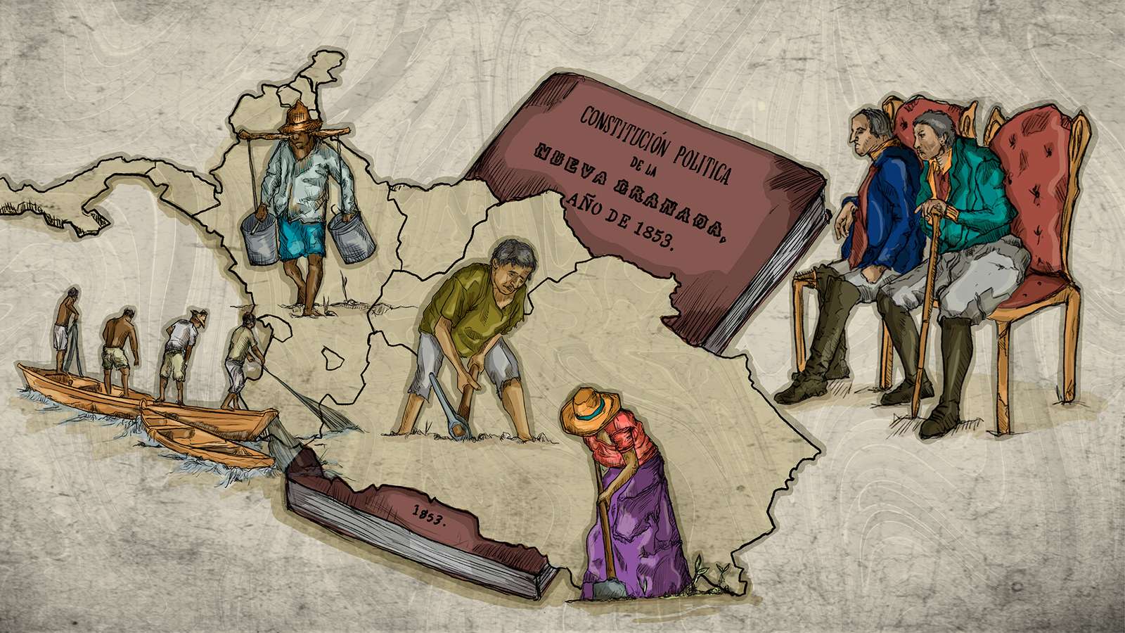 Constitucion Nueva Granada rompecabezas en línea