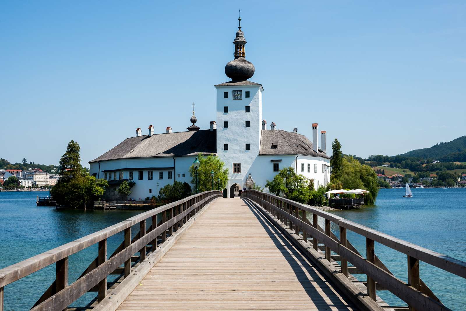Schloss Ort, Österreich Puzzlespiel online