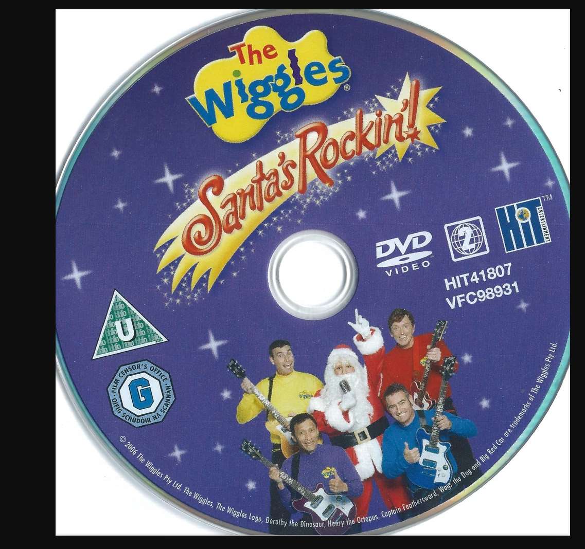 Santa Rockin DVD 2004 Wiggles puzzle online