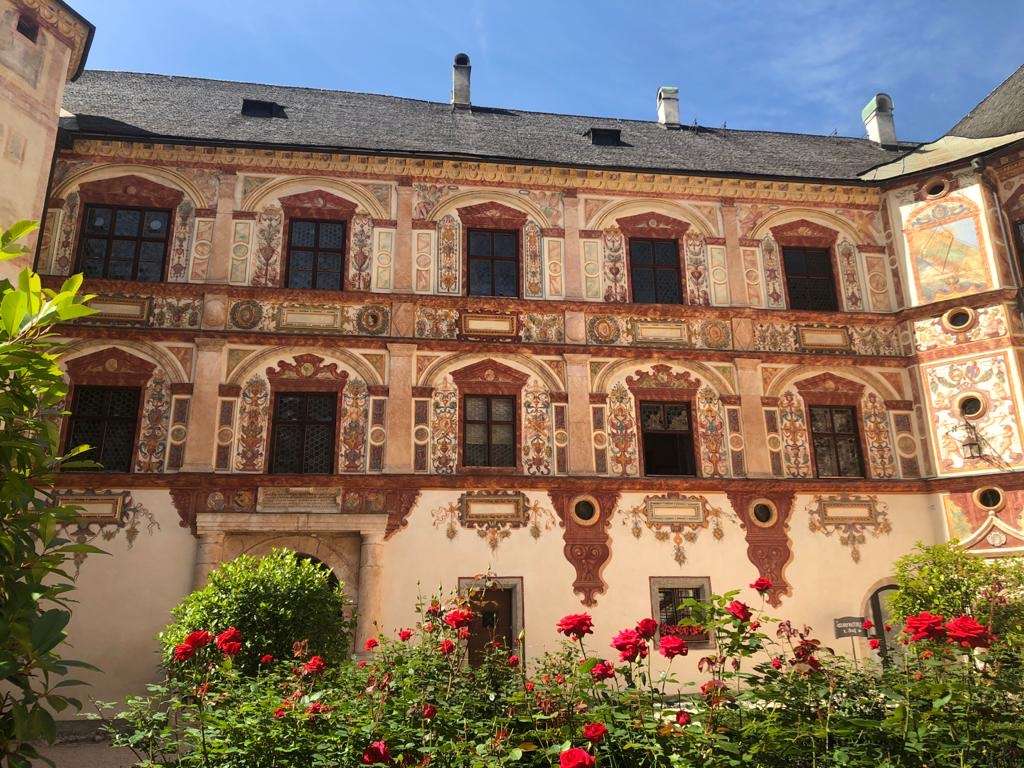 Замок Трацберг Тироль Австрия онлайн-пазл