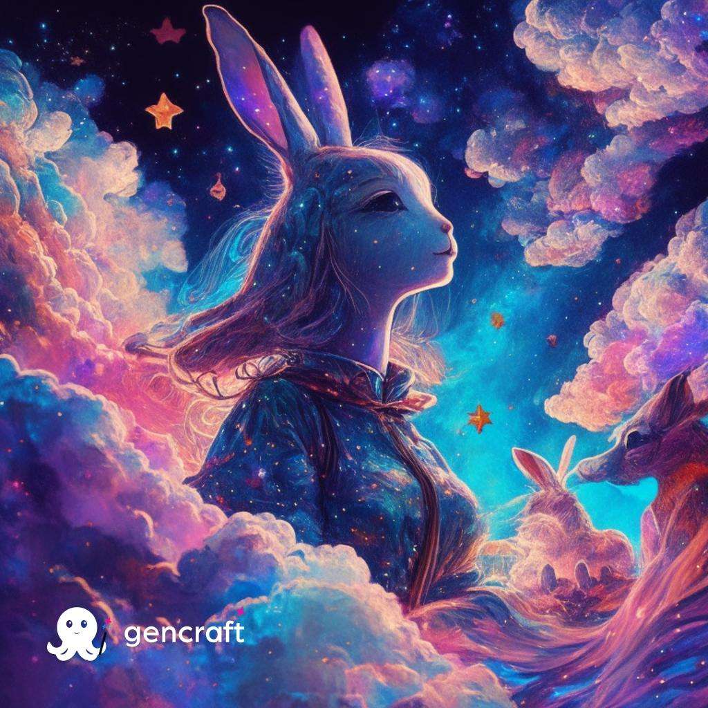 Bunny queen of clouds pt2 jigsaw puzzle online