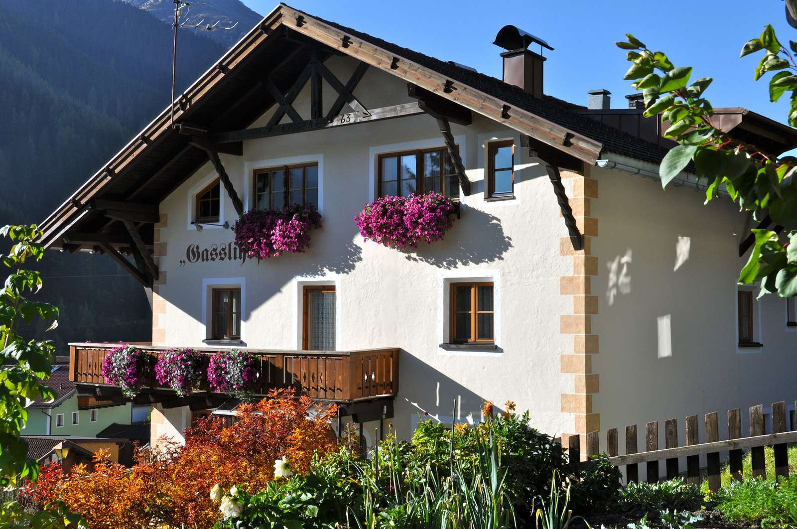 St Anton Arlberg Tyrolen Österrike pussel på nätet