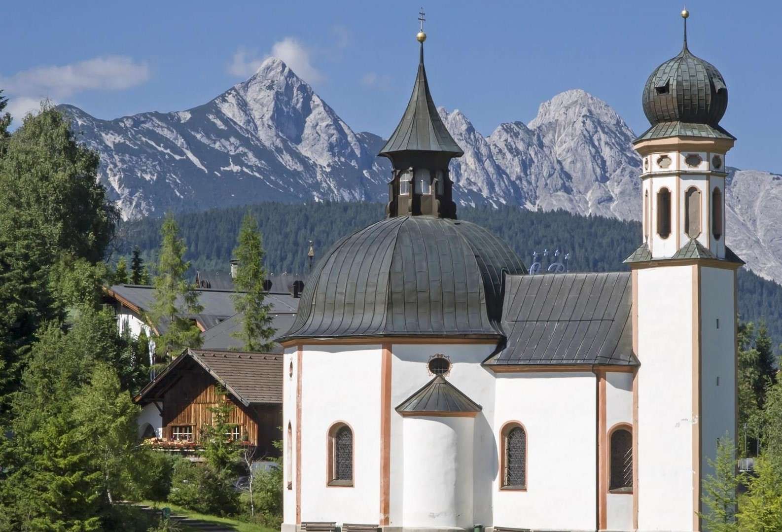 Seefeld Tirol Österreich Online-Puzzle