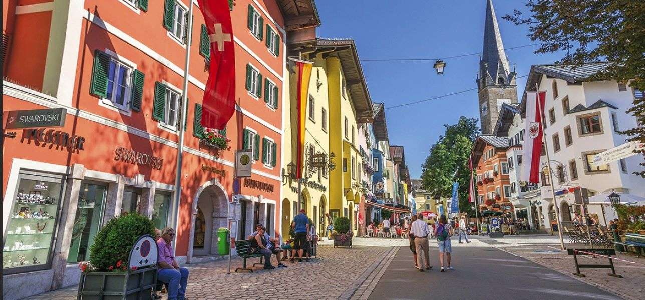 Kitzbuehel Tyrolen Österrike pussel på nätet