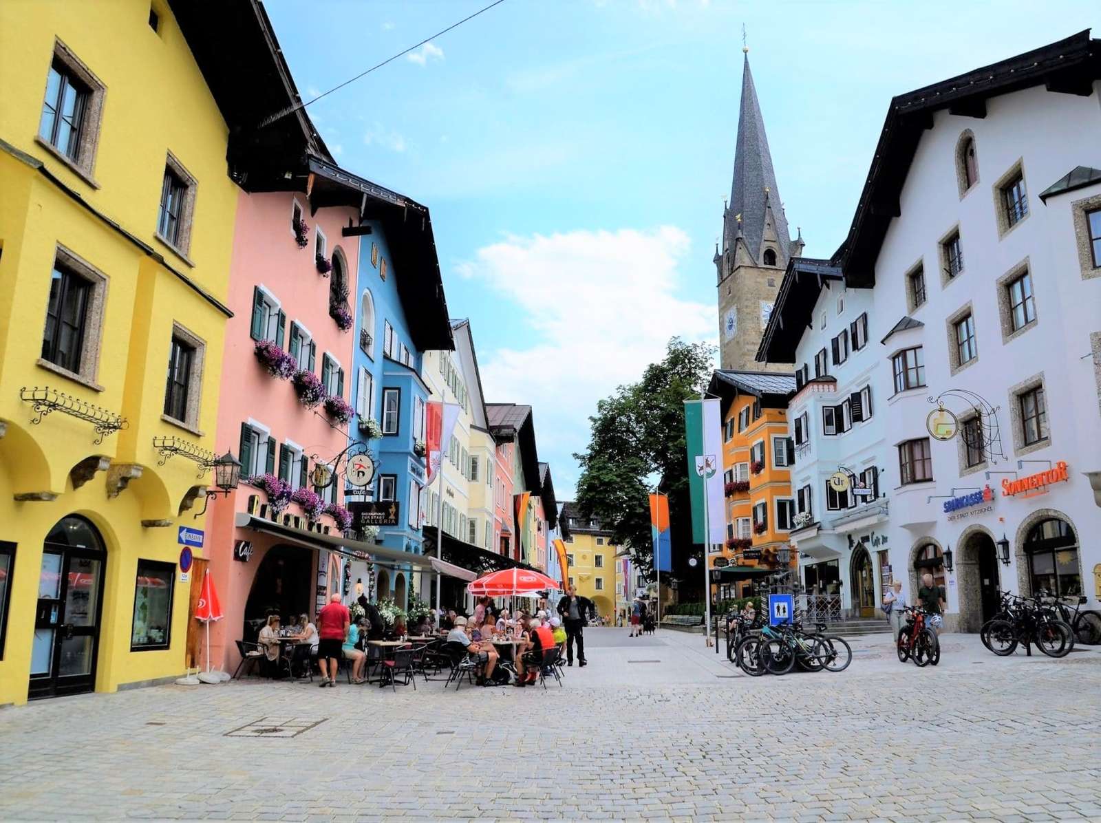 Kitzbuehel Tyrolen Österrike pussel på nätet