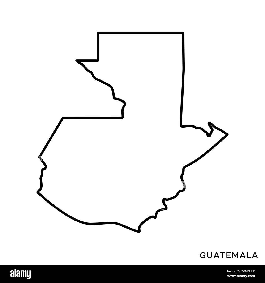 Карта Республики Гватемала онлайн-пазл