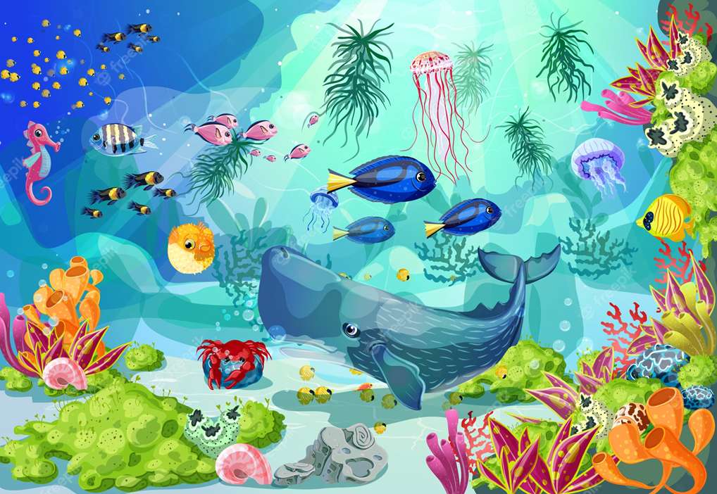 海洋生物 ジグソーパズルオンライン