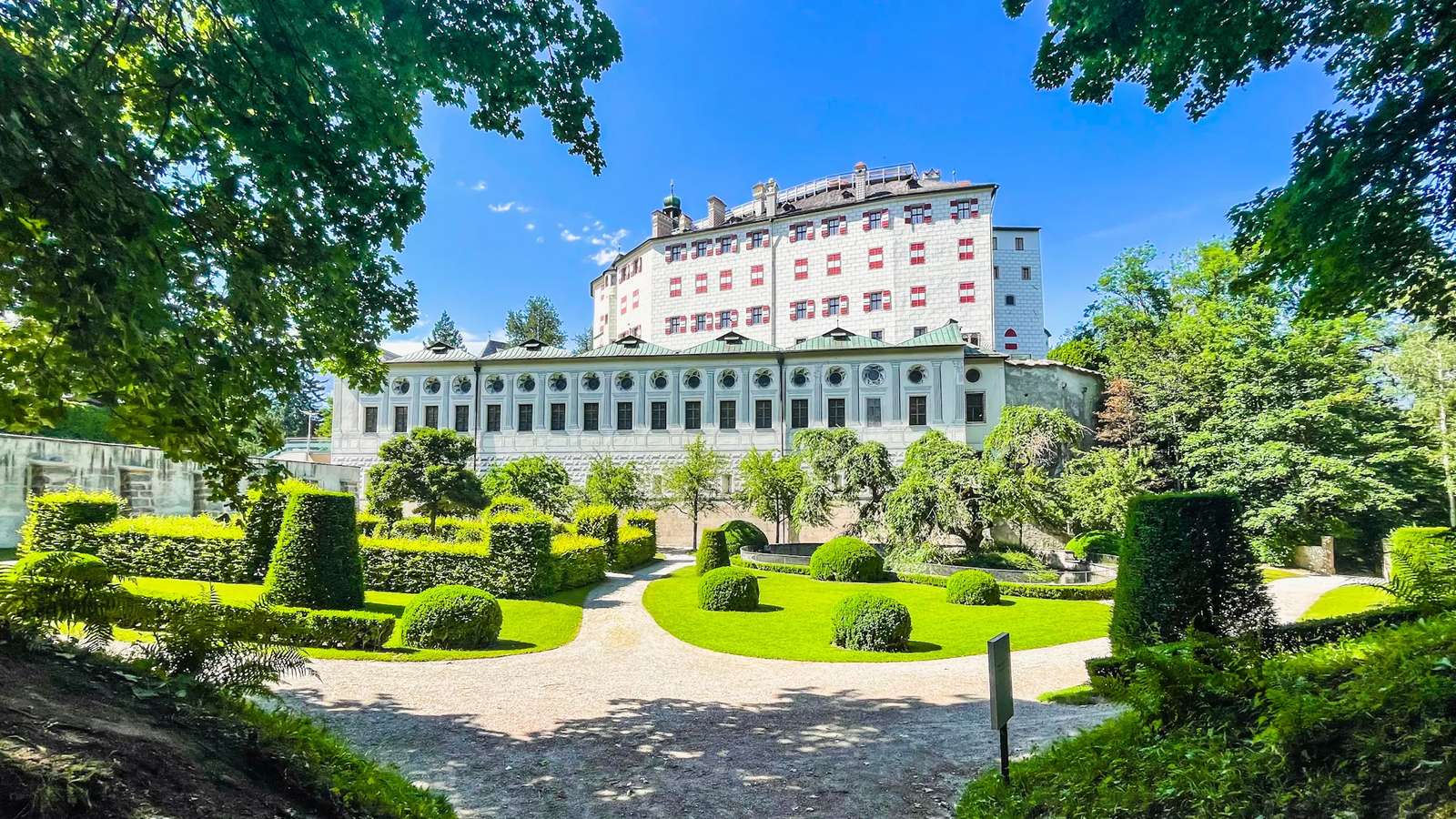 Замъкът Инсбрук, Тирол, Австрия онлайн пъзел