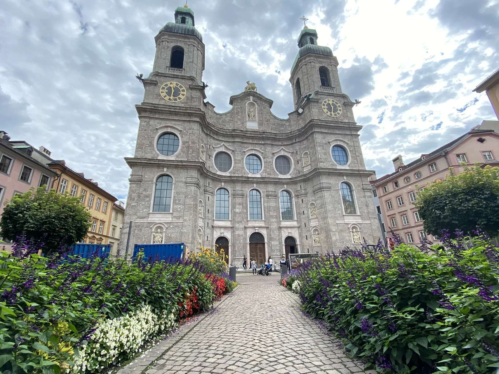 Kathedraal van Innsbruck Tirol Oostenrijk legpuzzel online