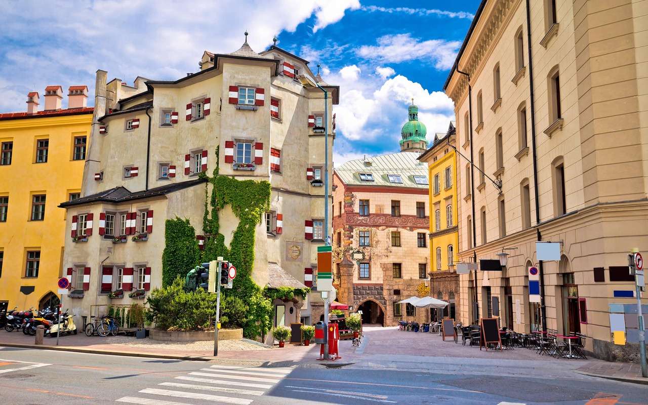 Инсбрук Тирол Австрия онлайн пъзел