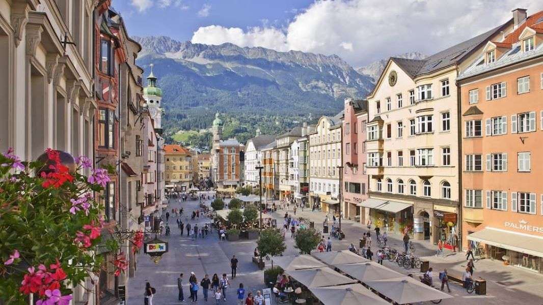 Innsbruck Tirol Österreich Puzzlespiel online