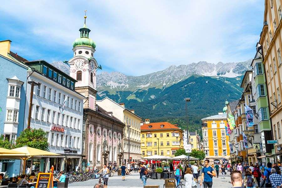 Innsbruck Tirol Österreich Puzzlespiel online