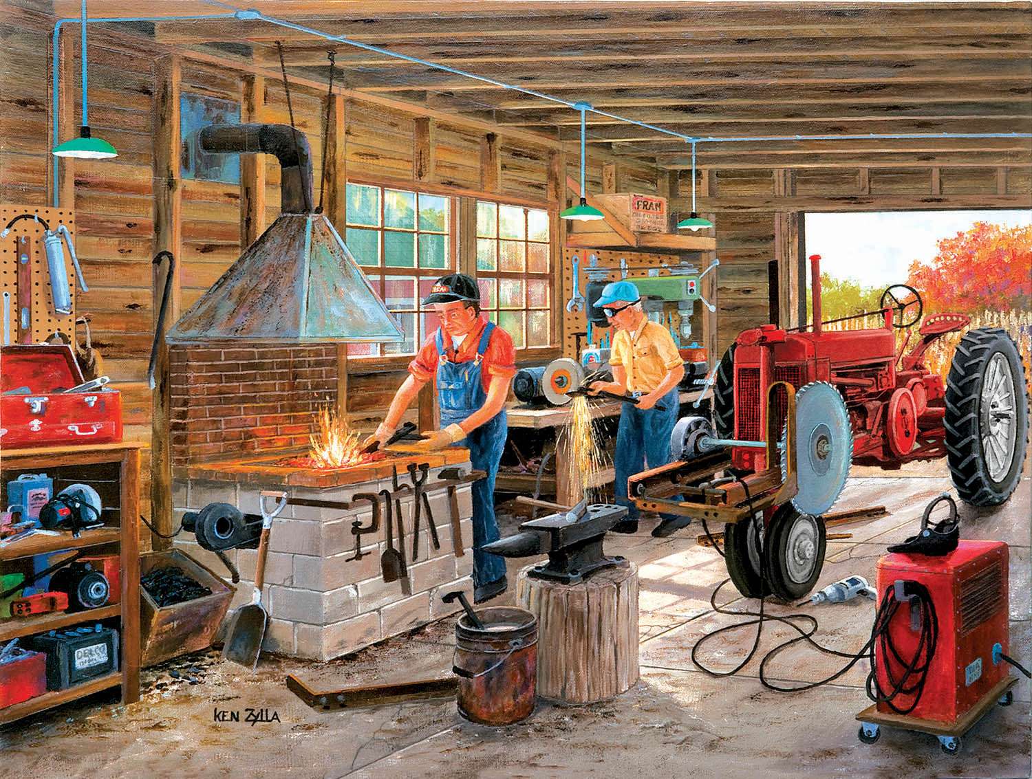 The metal shop jigsaw puzzle online
