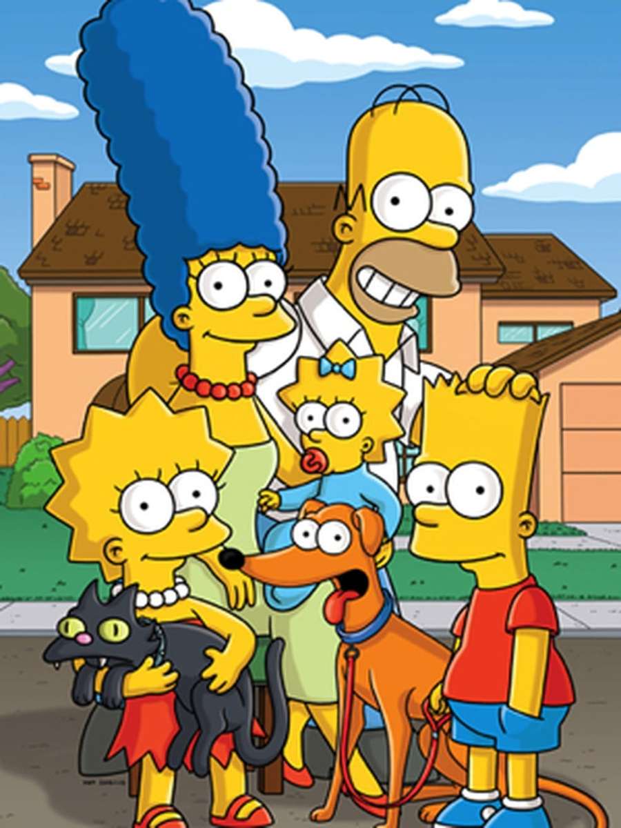 Simpsons pussel Pussel online