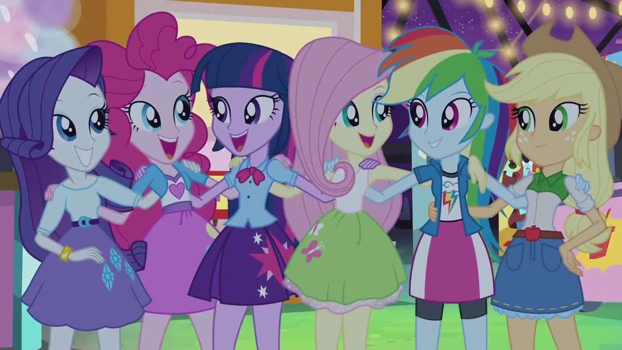 MLP EQG FILLES PUZZLE 2 puzzle en ligne