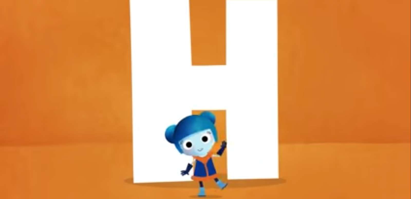 De letter H online puzzel