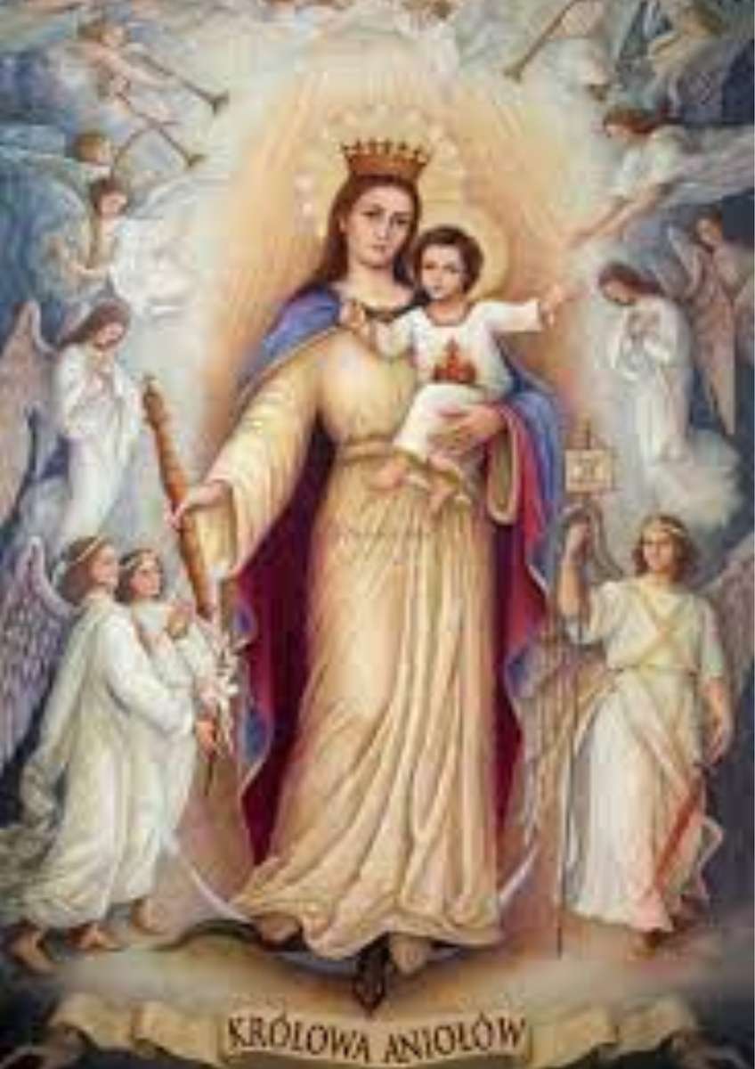 Благословена Мария Царица на ангелите онлайн пъзел