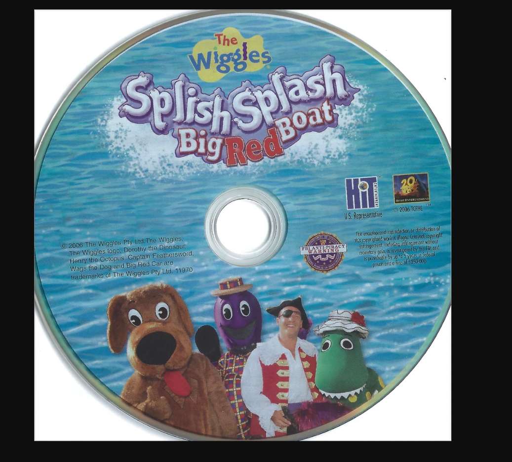 Splash Splash Big Red Boat Disc 2006 online puzzle