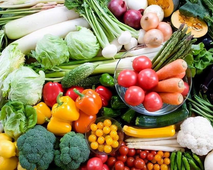 здоровые овощи онлайн-пазл