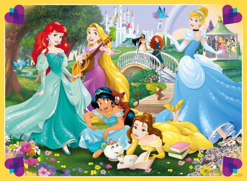 Princezny z pohádek Disney online puzzle