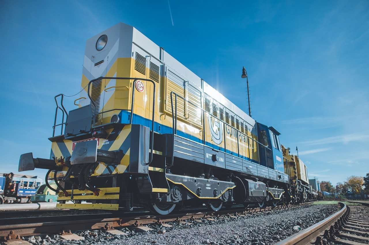 Zug, Eisenbahn Puzzlespiel online