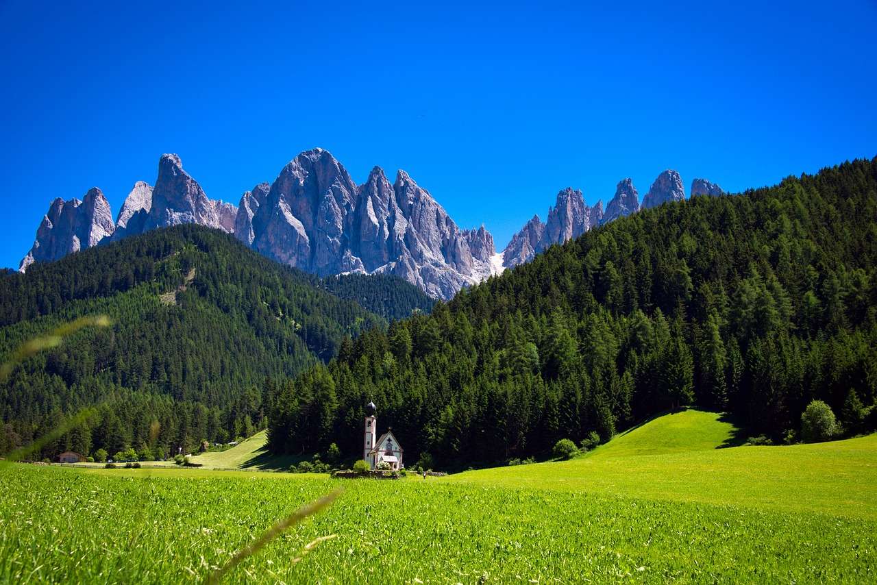 Val di Funes Online-Puzzle