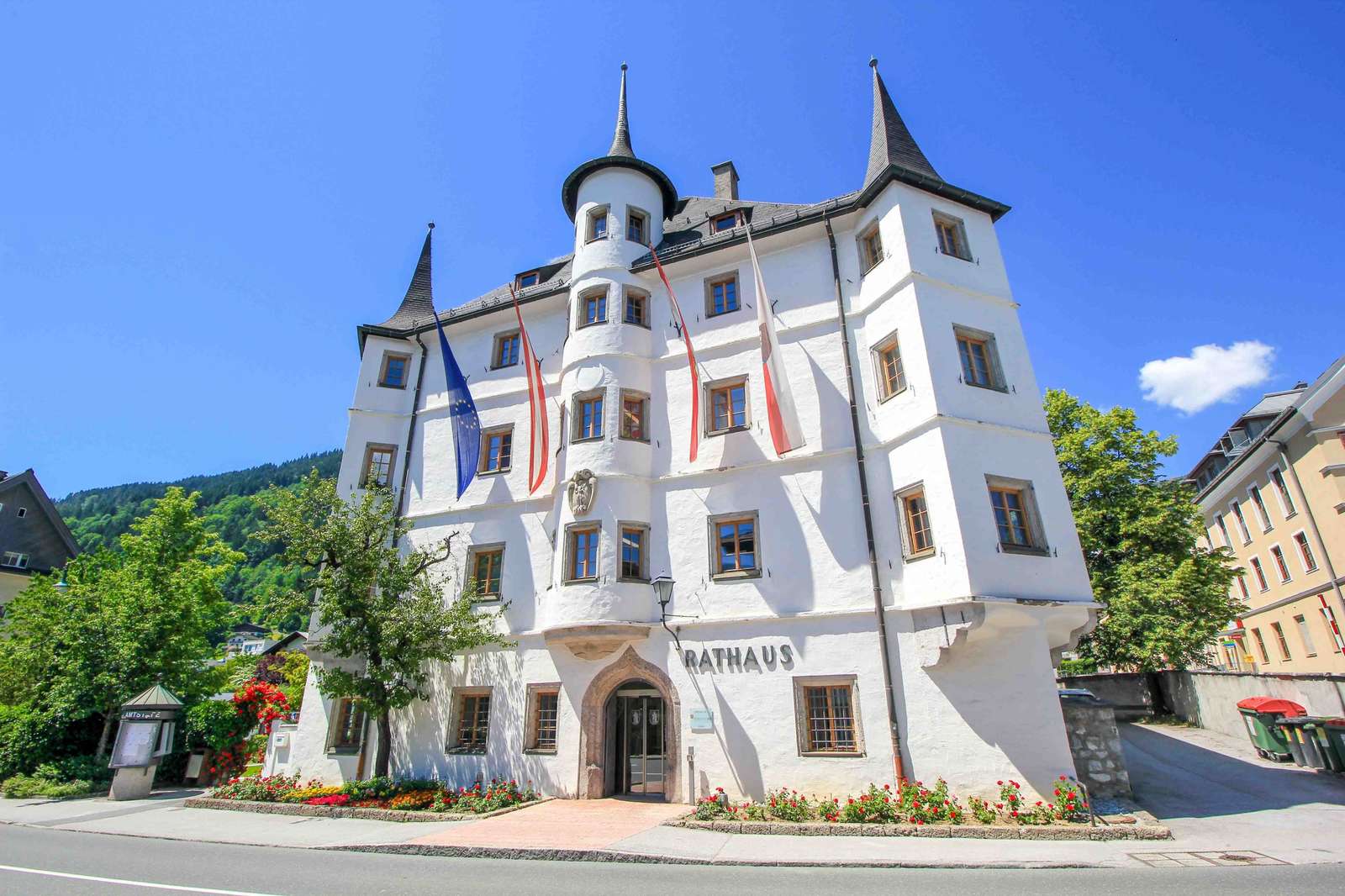 Zell am See Salcbursko, Rakousko online puzzle