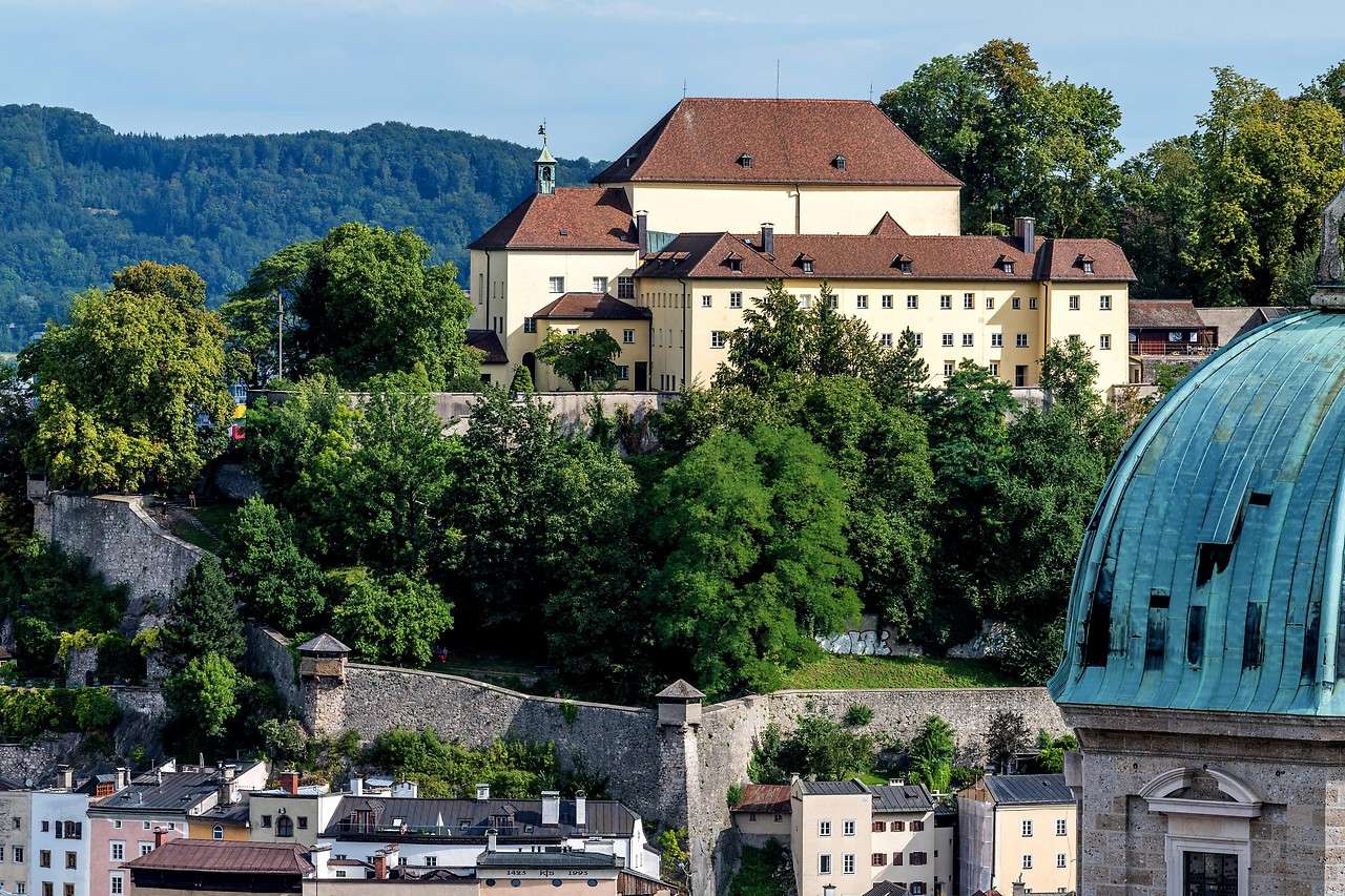 Зальцбургский монастырь капуцинов Австрия пазл онлайн