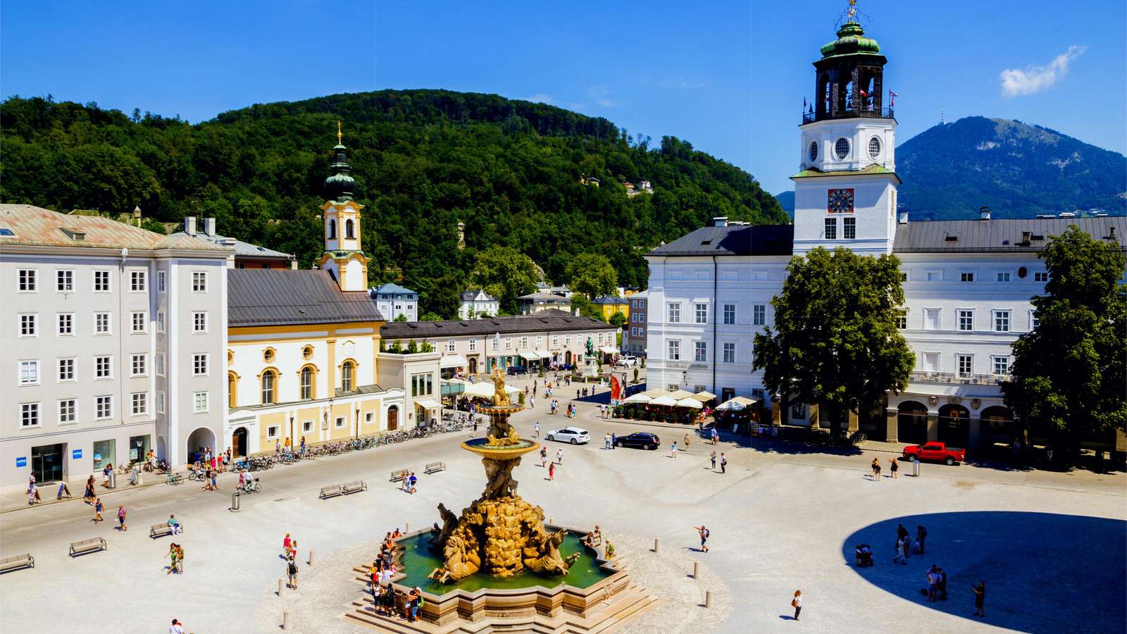 Salzburg város Ausztria kirakós online