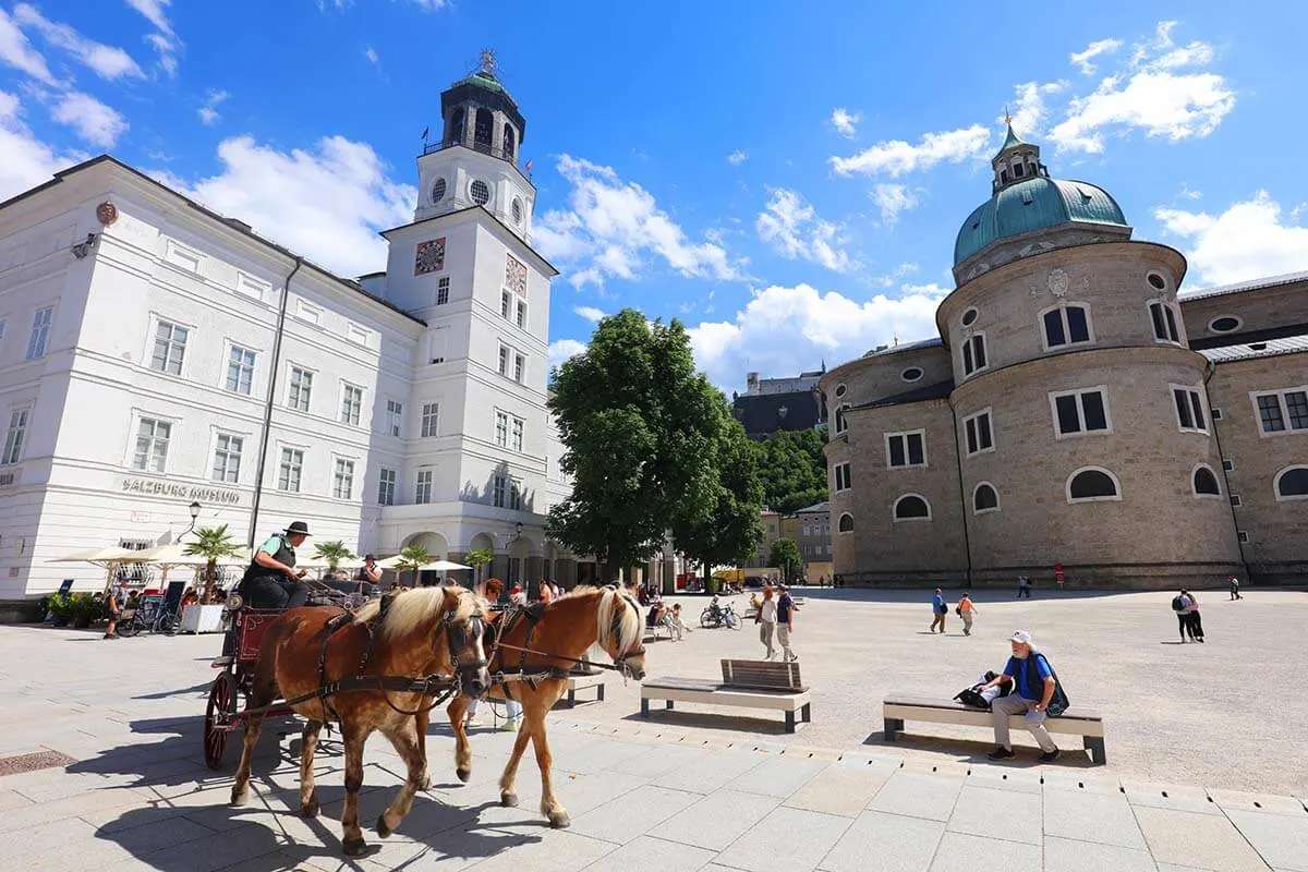 Cidade de Salzburgo Áustria quebra-cabeças online