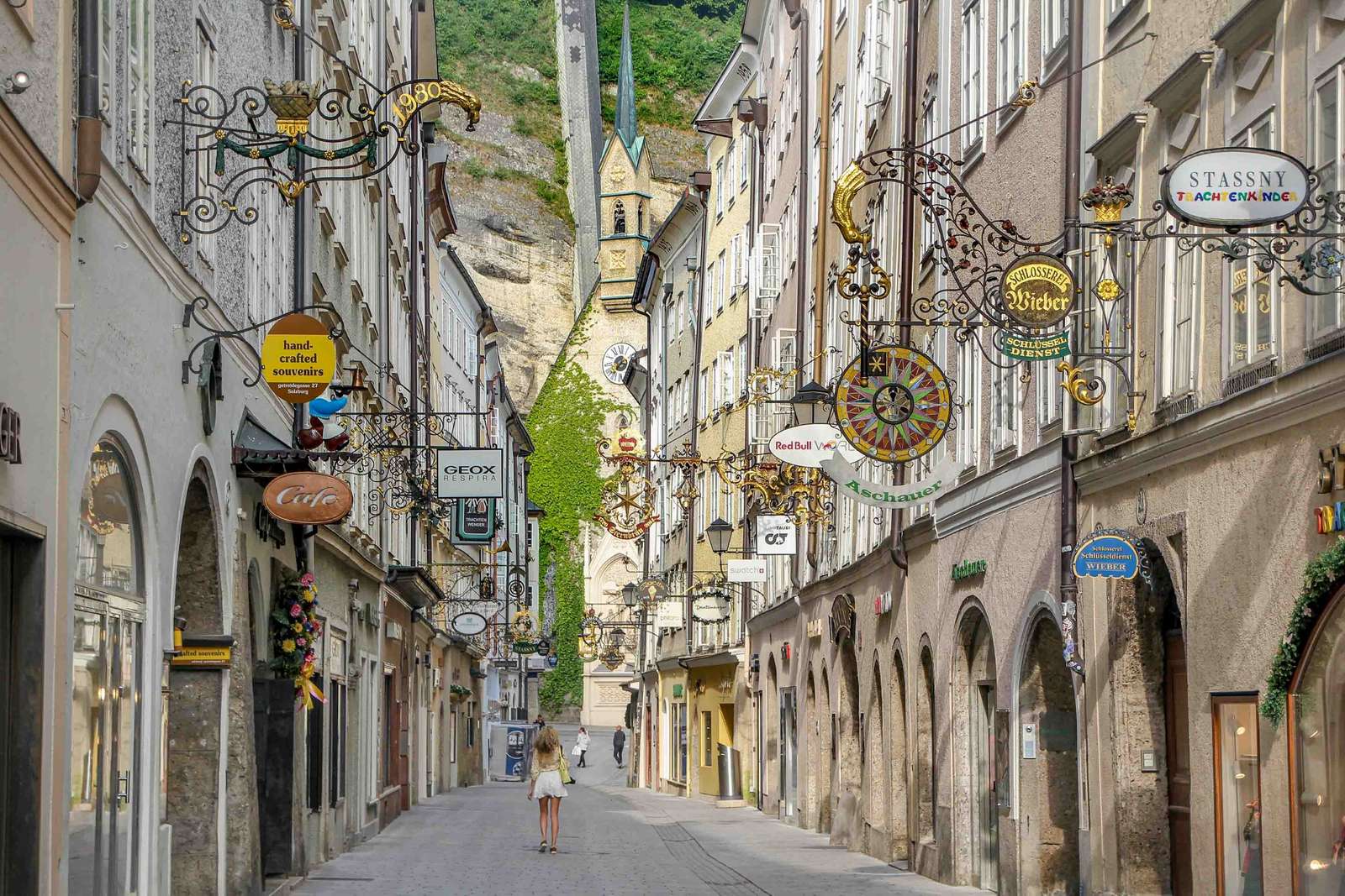 Salzburg város Ausztria online puzzle