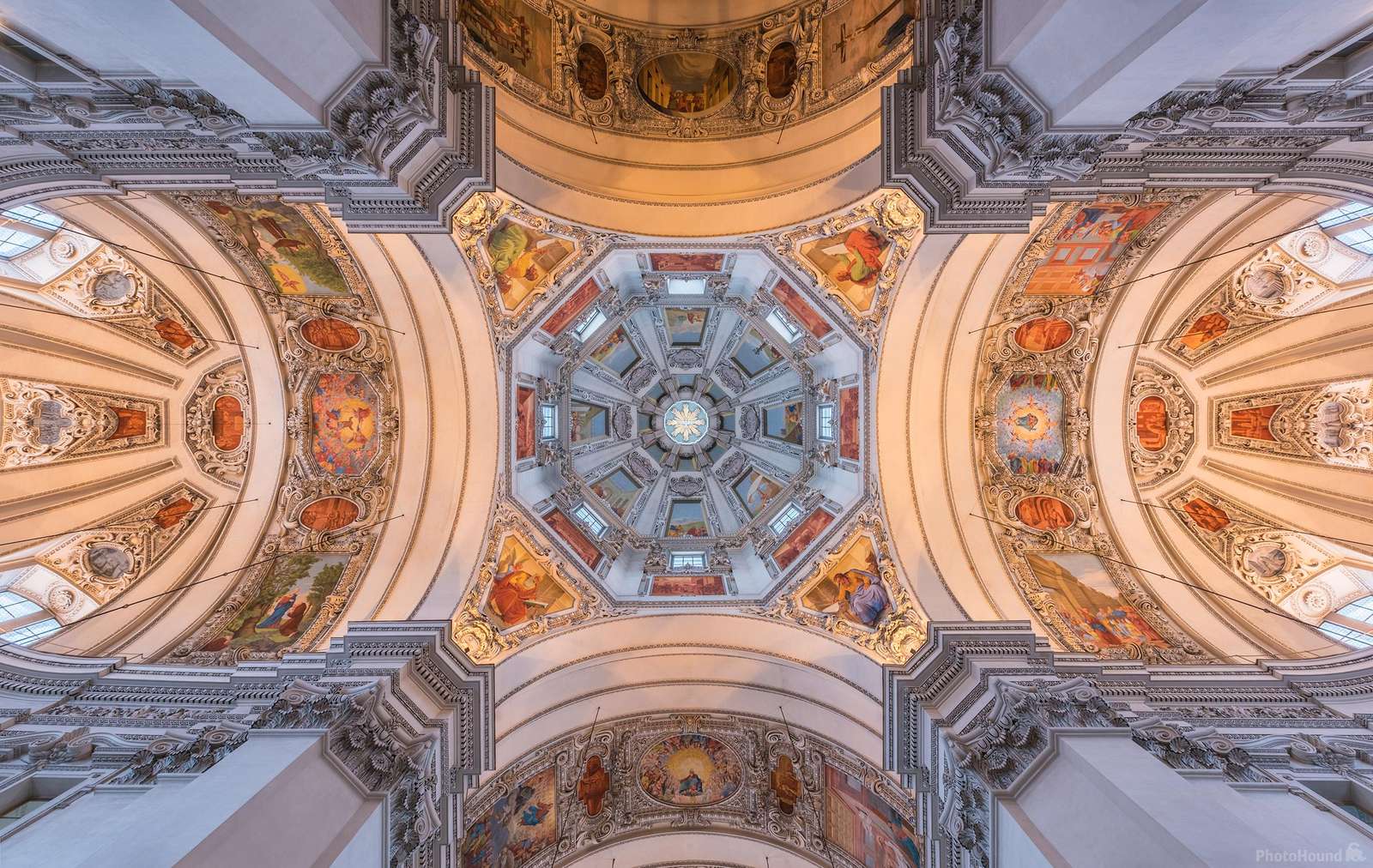 Cathédrale de la ville de Salzbourg Autriche puzzle en ligne