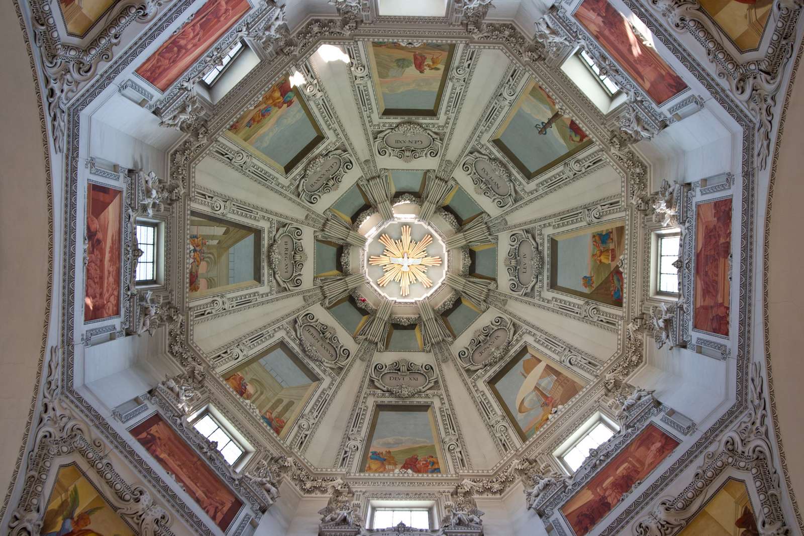 Град Залцбург Катедрала Австрия онлайн пъзел