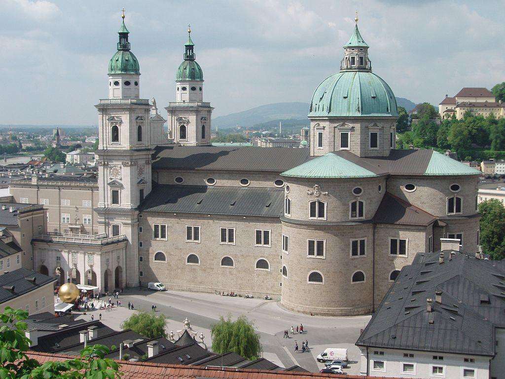 Salzburg város Ausztria kirakós online