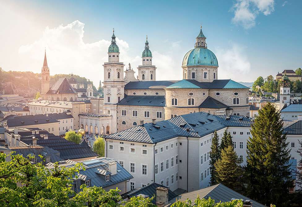Città di Salisburgo Austria puzzle online