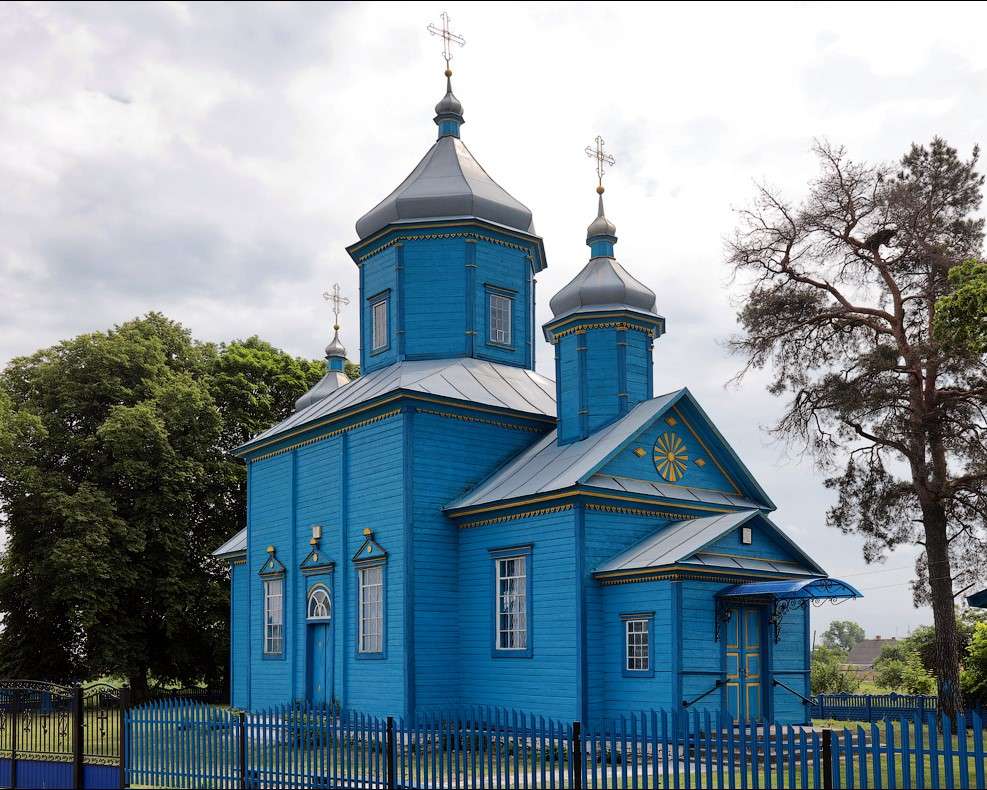 Orthodox church in Podlasie online puzzle