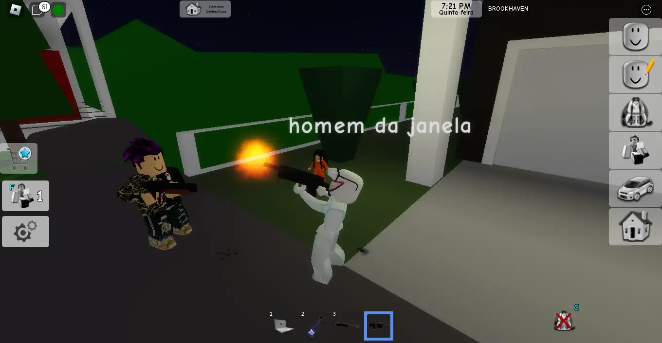 O HOMEM DA JANELA NO ROBLOX! (The Man From The Window Roblox) 