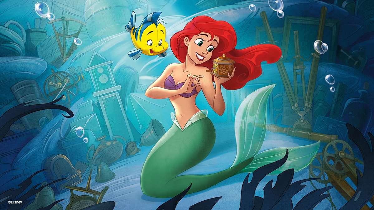 Ariel's grot online puzzel