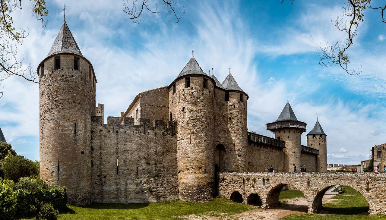 Carcassonne, Γαλλία παζλ online